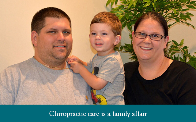 Chiropractic care is a family affair